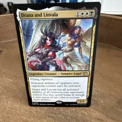 Magic: The Gathering Drana and Linvala Legendary Creature March Machine 232 Reg… - Image 1