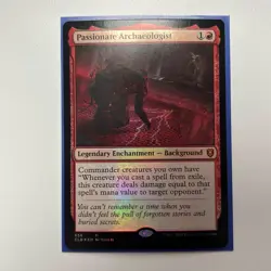 MTG: Passionate Archaeologist (Foil) - Battle for Baldur's Gate 656 - Image 1