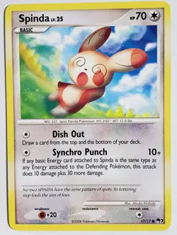PROMO Spinda 17/17 NM - POP SERIES 7 Pokemon Card - Atsuko Nishida Art - Image 1