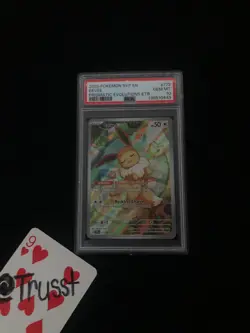 2025 Pokemon Eevee SVP 173 Prismatic Evolutions ETB Promo PSA 10 GEM MINT - Image 2