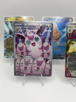 Pokemon Phantasmal Flames 4 Card Lot Wigglytuff IR 105, Mega Lopunny, Rotom EX - Image 3