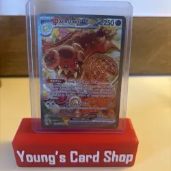 2024 Pokemon S&V Stellar Crown Dachsbun ex Secret Rare #169/142 - Image 1