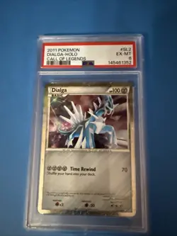 2011 Pokemon Dialga Holo Call Of Legends PSA 6 Ex-MT. - Image 1