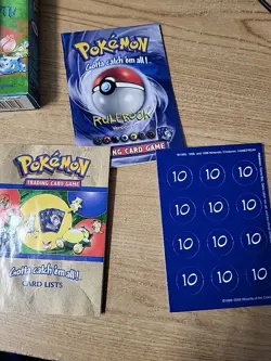 1999 Vintage Pokemon Overgrowth Theme Deck, Deck Sealed, Open Box - Image 5