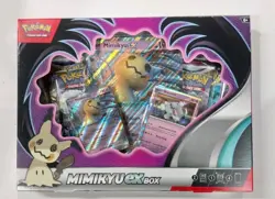 Pokemon TCG Mimikyu EX Collection Box Brand New Sealed 820650852183 - Image 1