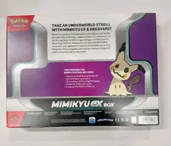 Pokemon TCG Mimikyu EX Collection Box Brand New Sealed 820650852183 - Image 2
