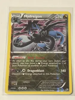 Pokemon TCG NM-M condition Hydreigon 99/113 Reverse Rare Legendary Treasures - Image 1