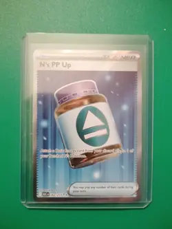 N's PP Up 262/217 Full Art Ultra Rare Pokemon Ascended Heroes ENGLISH NM-MINT - Image 1