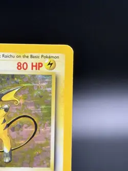 Pokemon TCG Raichu Base Set 14/102 Unlimited Holo Rare NM/LP - Image 3
