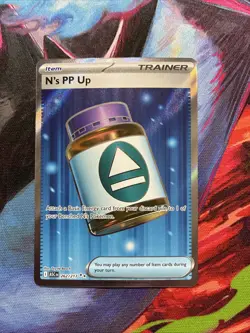 N's PP Up 262/217 Full Art Ultra Rare Pokemon Ascended Heroes ENGLISH NM - Image 1