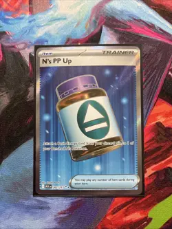 N's PP Up 262/217 Full Art Ultra Rare Pokemon Ascended Heroes ENGLISH NM - Image 3