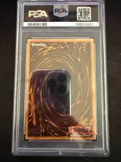 Yu-Gi-Oh! PSA 9 Primeval Planet Perlereino POT-EN060 Secret 1st Edition Mint - Image 2