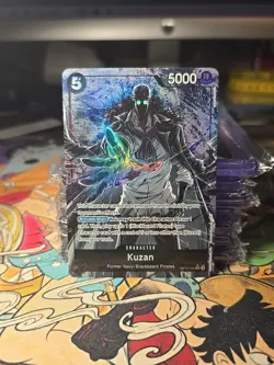 Kuzan (Parallel) OP10-082 Royal Blood Foil LP see images One piece ccg - Image 1