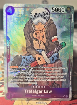 Trafalgar Law TR ST10-010 Treasure Rare 500 Years in the Future One Piece TCG - Image 1