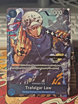 One Piece TCG: Event Pack Vol. 3 ST03-008 Trafalgar Law (Alt Art / Promo) - MINT - Image 1