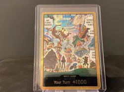 One Piece TCG OP14 Gold Don Alt Art Near Mint English - Image 1