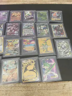 Pokemon TCG 25 Card Lot Pikachu Jolteon Alakazam Holo & Regular English Cards - Image 2