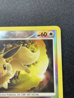 Pokemon Eevee 63/100 Reverse Holo Majestic Dawn 2008 Common Card MP / HP - Image 3