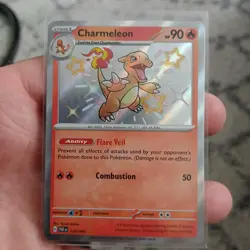 Charmeleon 110/091 SV: Paldean Fates Holo Pokemon Mint card - Image 1