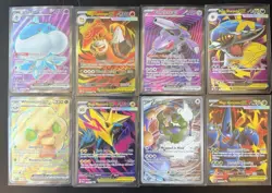 Pokemon TCG Holo Ultra Rare Full Art Lot Of 8 Cards NM/M - Image 1