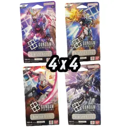 16 Gundam Card Game Booster pack Newtype Rising blister GD01 english gd-01 gd 01 - Image 1