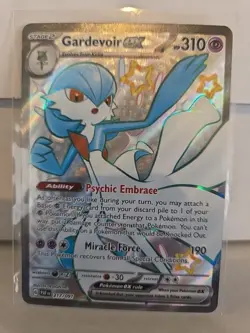 Pokemon Gardevoir EX TCG Special Illustration Paldean Fates Card 217/091 - Image 1