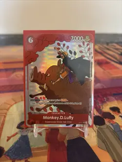 Monkey.D.Luffy (Gift Collection 2023) P-001 One Piece Promotion Cards Foil - Image 3