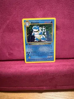 Pokemon Blastoise Base Set Holo Rare 2/102 100 HP *Fan Art Card* - Image 2