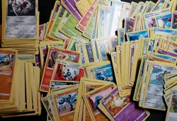 NO ENERGY ETB Full Of bulk Pokemon Common And Uncommon Sword And Shield SV Cards - Image 1