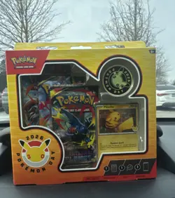 Pokemon TCG 2026 Pokemon Day Box English Promo Booster Pikachu Card Coin - Image 1