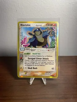 Pokemon TCG Blastoise Delta Crystal Guardians Holo Card 2/100 Delta Species LP - Image 1