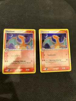 Charizard Power Keepers Reverse Holo Stamped And Regular Holo Card 6/108 Pair - Image 1