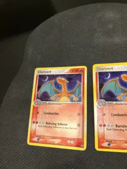 Charizard Power Keepers Reverse Holo Stamped And Regular Holo Card 6/108 Pair - Image 3