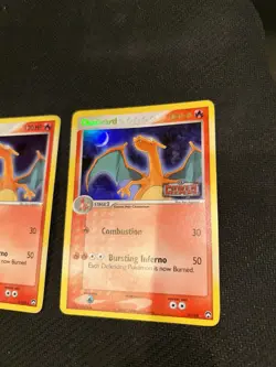 Charizard Power Keepers Reverse Holo Stamped And Regular Holo Card 6/108 Pair - Image 5