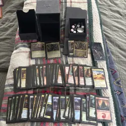 Tyranid Swarm MTG/Warhammer 40k Commander Deck Regular Eng Deck Box Included - Image 1