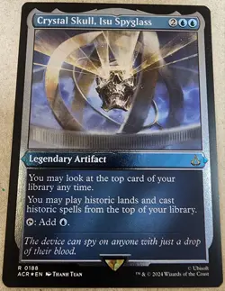 Crystal Skull, Isu Spyglass - #188 (Foil Etched) Assassin's Creed - Mtg - Image 1