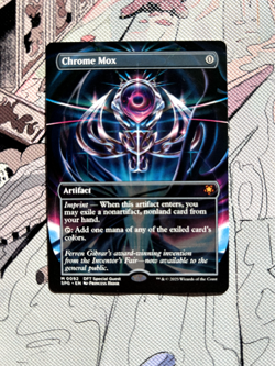 (Extended Art) Chrome Mox | Aetherdrift Special Guest #92 | Magic the Gathering - Image 1
