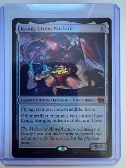 Krang, Utrom Warlord FOIL #0175 M Teenage Mutant Ninja Turtles NM MTG ENG - Image 1
