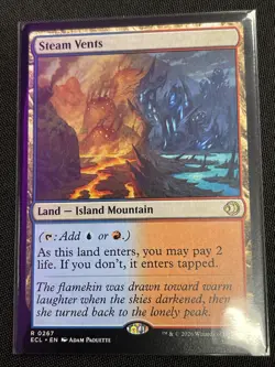 Steam Vents (Regular, #267, NM) Lorwyn Eclipsed (ECL), MTG - Image 1