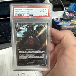 Regidrago V 184/195 Alt Art - Silver Tempest - Pokemon TCG - PSA 10 - Image 1