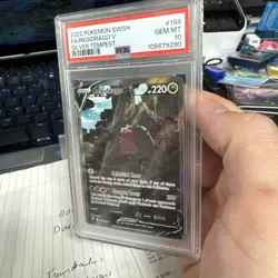 Regidrago V 184/195 Alt Art - Silver Tempest - Pokemon TCG - PSA 10 - Image 2