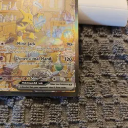 Pokemon Alakazam ex – 201/165 – SV Scarlet & Violet 151 – Near Mint - Image 2
