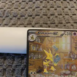 Pokemon Alakazam ex – 201/165 – SV Scarlet & Violet 151 – Near Mint - Image 4