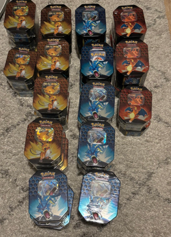 Pokemon TCG Hidden Fates Tin Charizard / Raichu / Gyarados - SEALED - Image 5