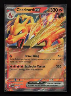 Charizard ex 161 Promo Scarlet & Violet Pokemon Near Mint - Image 1