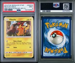 2019 POKEMON SM BLACK STAR PROMO #SM234 PIKACHU-HOLO PSA 9! - Image 3
