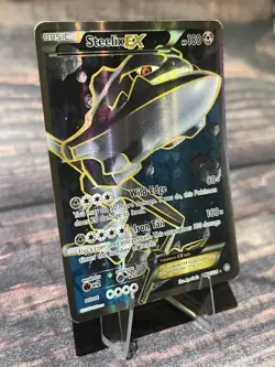 2016 XY Steam Siege Steelix EX 108/114 Full Art Ultra Rare Pokemon TCG - Image 1