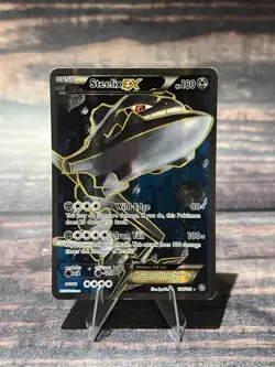 2016 XY Steam Siege Steelix EX 108/114 Full Art Ultra Rare Pokemon TCG - Image 2