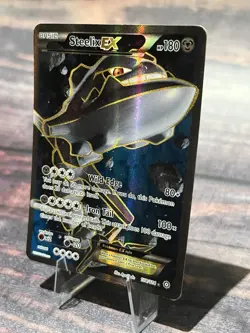 2016 XY Steam Siege Steelix EX 108/114 Full Art Ultra Rare Pokemon TCG - Image 5