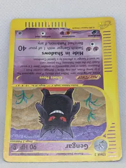 Gengar 013/165 Expedition Base Set Holo Rare Pokemon TCG Nintendo MP+ - Image 4